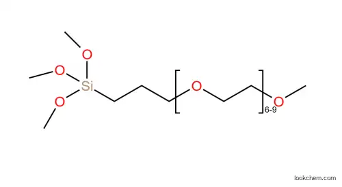 2-[methoxy(polyethyleneoxy)6-9propyl]trimethoxysilane