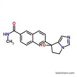 6-[7(R)-Hydroxy-6,7-dihydro-5H-pyrrolo[1,2-c]imidazol-7-yl]-N-methyl-2-naphthamideCAS752243-39-3