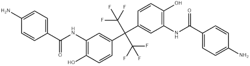 Benzamide, N,N'-[[2,2,2-trifluoro-1-(trifluoromethyl)ethylidene]bis(6-hydroxy-3,1-phenylene)]bis[4-amino-