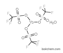 Methanesulfonic acid,1,1,1-trifluoro-, ytterbium(3+) salt, hydrate (3:1: ) CAS252976-51-5