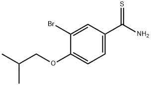 3-Bromo-4-isobutoxybenzothioamide CAS:208665-96-7