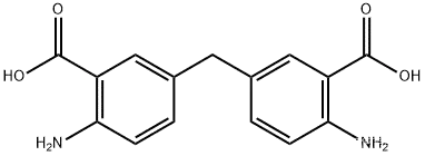 Cas no.7330-46-3 98% 6,6'-Diamino-3,3'-methanediyl-di-benzoic acid