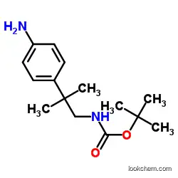 tert-Butyl (2-(4-aminophenyl)-2-methylpropyl)carbamate CAS180081-10-1