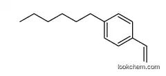 Benzene,1-ethenyl-4-hexyl-CAS10074-43-8