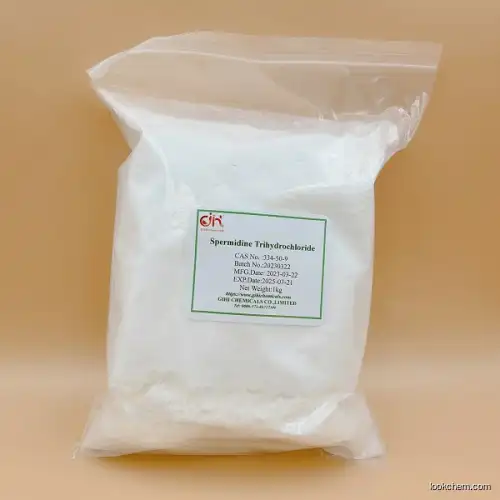 Biggest manufacturer of Spermidine 98%& 1% powder,higher purity, lower price, sample available from gihichem