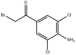 4-Amino-3,5-dichloro-alpha-bromoacetophenone CAS:37148-47-3
