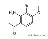 Ethanone,1-(2-amino-3-bromo-4-methoxyphenyl)- CAS923289-30-9