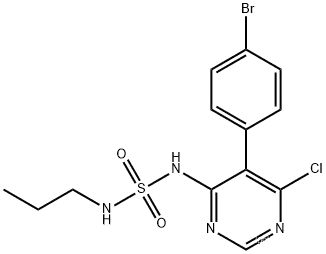 Cas no.1393813-42-7 98% N-[5-(4-broMophenyl)-6-chloro-4-pyriMidinyl]-N'-propyl-SulfaMide