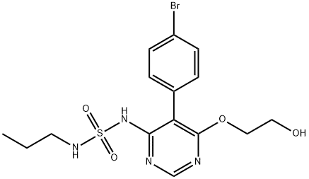 Cas no.1393813-43-8 98% N-[5-(4-Bromophenyl)-6-(2-hydroxyethoxy)-4-pyrimidinyl]-N'-propylsulfamide