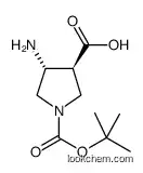 TRANS-4-AMINO-1-BOC-PYRROLIDINE-3-CARBOXYLIC ACID