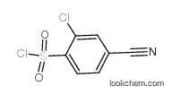 2-CHLORO-4-CYANOBENZENESULFONYL CHLORIDE CAS254749-11-6