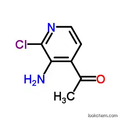 1-(3-AMINO-2-CHLORO-PYRIDIN-4-YL)-ETHANONE cas342899-35-8