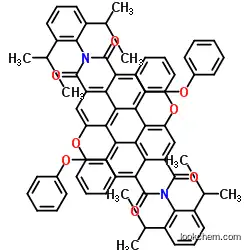 N,N'-Bis(2,6-diisopropylphenyl)-1,6,7,12-tetraphenoxyperylene-3,4:9,10-tetracarboxdiimideCAS123174-58-3