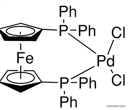 CAS 72287-26-4 [1, 1′ -Bis (diphenylphosphino) Ferrocene]Dichloropalladium (II)