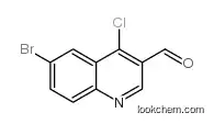 6-BROMO-4-CHLOROQUINOLINE-3-CARBALDEHYDE