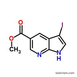 3-IODO-1H-PYRROLO[2,3-B]PYRIDINE-5-CARBOXYLICACIDMETHYLESTER CAS944937-30-8