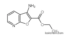 Furo[2,3-b]pyridine-2-carboxylic acid, 3-amino-, ethyl ester (9CI)CAS371945-06-1