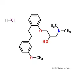 1-(Dimethylamino)-3-[2-[2-(3-methoxyphenyl)ethyl]phenoxy]-2-propanol hydrochloride CAS135261-74-4