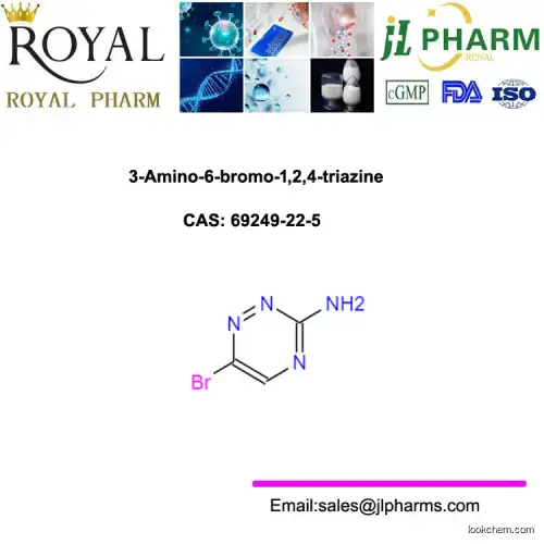 3-Amino-6-bromo-1,2,4-triazine