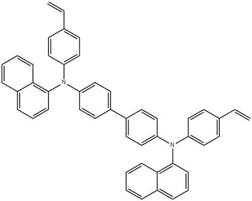 Cas no.1010396-31-2 98% N4,N4'-Bis(4-ethenylphenyl)-N4,N4'-di-1-naphthalenyl-[1,1'-biphenyl]-4,4'-diamine