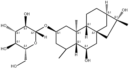 6β,16-Dihydroxykauran-2β-yl β-D-glucopyranoside CAS:53452-34-9