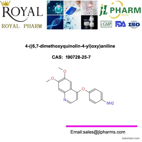 4-((6,7-dimethoxyquinolin-4-yl)oxy)aniline