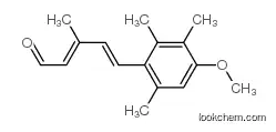 (2E,4E)-5-(4-Methoxy-2,3,6-trimethylphenyl)-3-methylpenta-2,4-dienalCAS69877-38-9