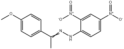4'-Methoxyacetophenone 2,4-dinitrophenylhydrazone CAS:854-04-6