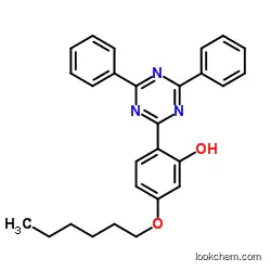 2-(4,6-Diphenyl-1,3,5-triazin-2-yl)-5-[(hexyl)oxy]-phenol CAS147315-50-2