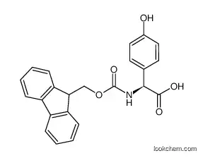 Benzeneacetic acid, a-[[(9H-fluoren-9-ylmethoxy)carbonyl]amino]-4-hydroxy-,(S)- (9CI) CAS182883-41-6