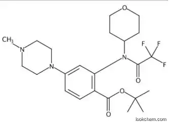 4-(4-Methylpiperazin-1-yl)-2-[(tetrahydropyran-4-yl) (2,2,2-trifluoroacetyl) amino] benzoic acid tert-butyl ester