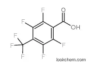 2,3,5,6-TETRAFLUORO-4-(TRIFLUOROMETHYL)BENZOIC ACID CAS5216-22-8
