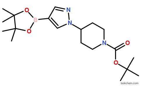 Tert-Butyl 4-[4-(4,4,5,5-tetramethyl-1,3,2-dioxaborolan-2-yl)-1H-pyrazol-1-yl]piperidine-1-carboxylate