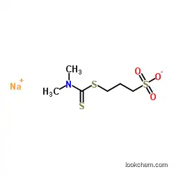Sodium 3-[[(dimethylamino)thioxomethyl]thio]propanesulphonate CAS18880-36-9