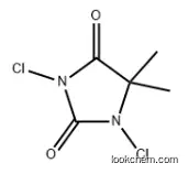 1,3-Dichloro-5,5-dimethylhydantoin.CAS：	118-52-5