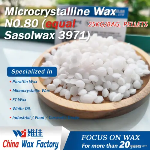 Microcrystalline Wax NO.80 (equal Sasolwax 3971)(67742-51-2)