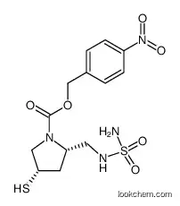 (2R,4S)-4-nitrobenzyl 4-Mercapto-2-((sulfaMoylaMino)Methyl)pyrrolidine-1-carboxylate CAS148017-03-2