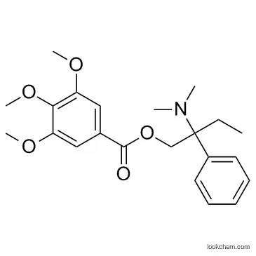 3,4,5-Trimethoxybenzoic acid 2-(dimethylamino)-2-phenylbutyl ester CAS39133-31-8