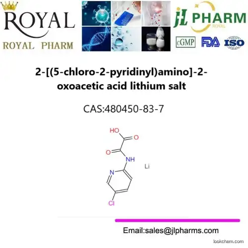 2-[(5-chloro-2-pyridinyl)amino]-2-oxoacetic acid lithium salt