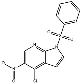 4-CHLORO-5-NITRO-1-(PHENYLSULFONYL)-1H-PYRROLO[2,3-B]PYRIDINE(1245649-52-8)