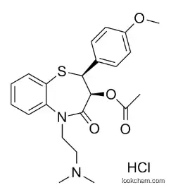 CAS 33286-22-5 Diltiazem Hydrochloride Diltiazem HCl