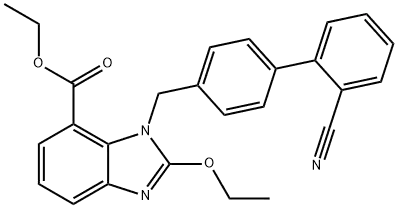 139481-41-7  Ethyl-2-ethoxy-1-[[(2'-cyanobiphenyl-4-yl) methyl] benzimidazole]-7-carboxylate