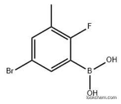 5-Bromo-2-fluoro-3-methylphenylboronic acid CAS：957120-61-5