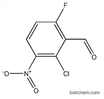 Benzaldehyde, 2-chloro-6-fluoro-3-nitro-