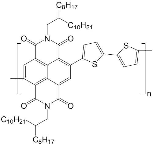 4-methyl-9-(5'-methyl-[2,2'-bithiophen]-5-yl)-2,7-bis(2-octyldodecyl)benzo[lmn][3,8]phenanthroline-1,3,6,8(2H,7H)-tetraone(1100243-40-0)