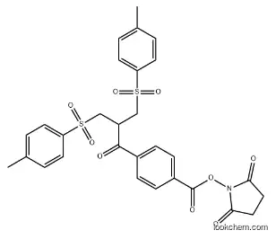 4-[2,2-bis[(p-tolylsulfonyl)-methyl]acetyl]benzoic acid-N-hydroxy succinimidyl ester