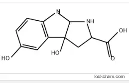 Pyrrolo[2,3-b]indole-2-carboxylic acid, 1,2,3,3a,8,8a-hexahydro-3a,5-dihydroxy-