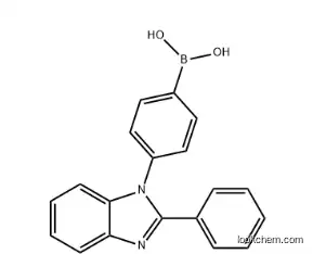 [4-(2-Phenyl-1H-benzimidazol-1-yl)phenyl]boronic acid CAS 867044-33-5