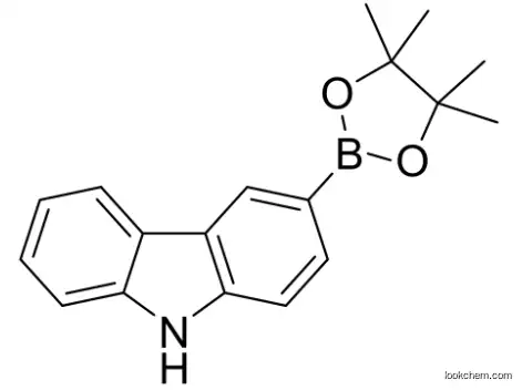 9H-Carbazole, 3-(4,4,5,5-tetramethyl-1,3,2-dioxaborolan-2-yl)- :855738-89-5