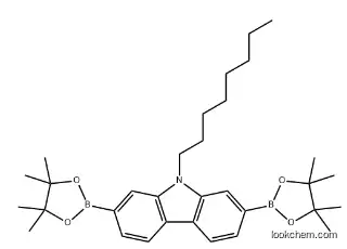 9-Octyl-2,7-bis(4,4,5,5-tetramethyl-1,3,2-dioxaborolan-2-yl)-9H-carbazole CAS 406726-92-9